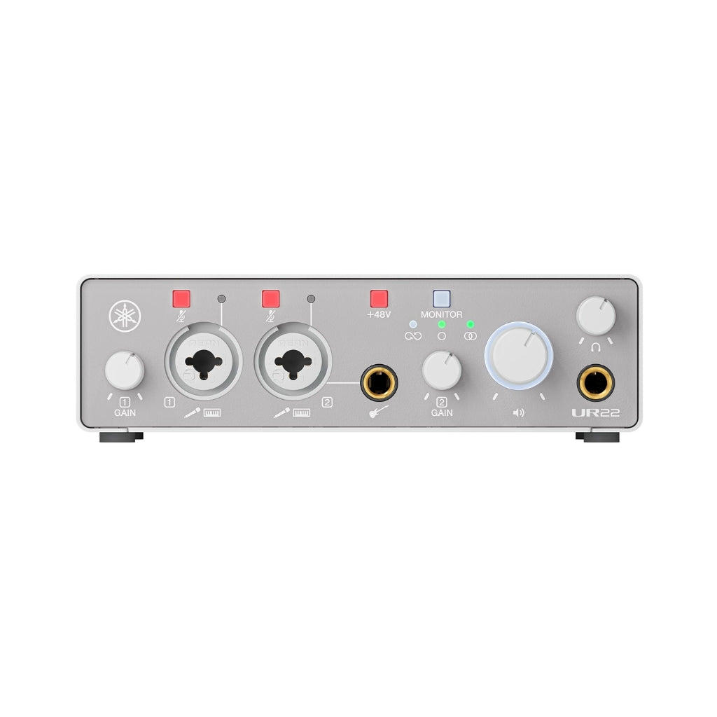Yamaha - UR22-MK3 USB-C Audio Interface with Software Suite - White