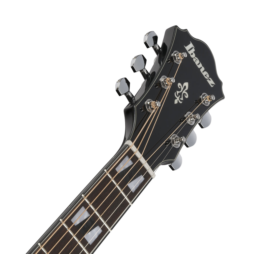 Ibanez AE170 Acoustic Guitar w/Pickup - Transparent Black High Gloss