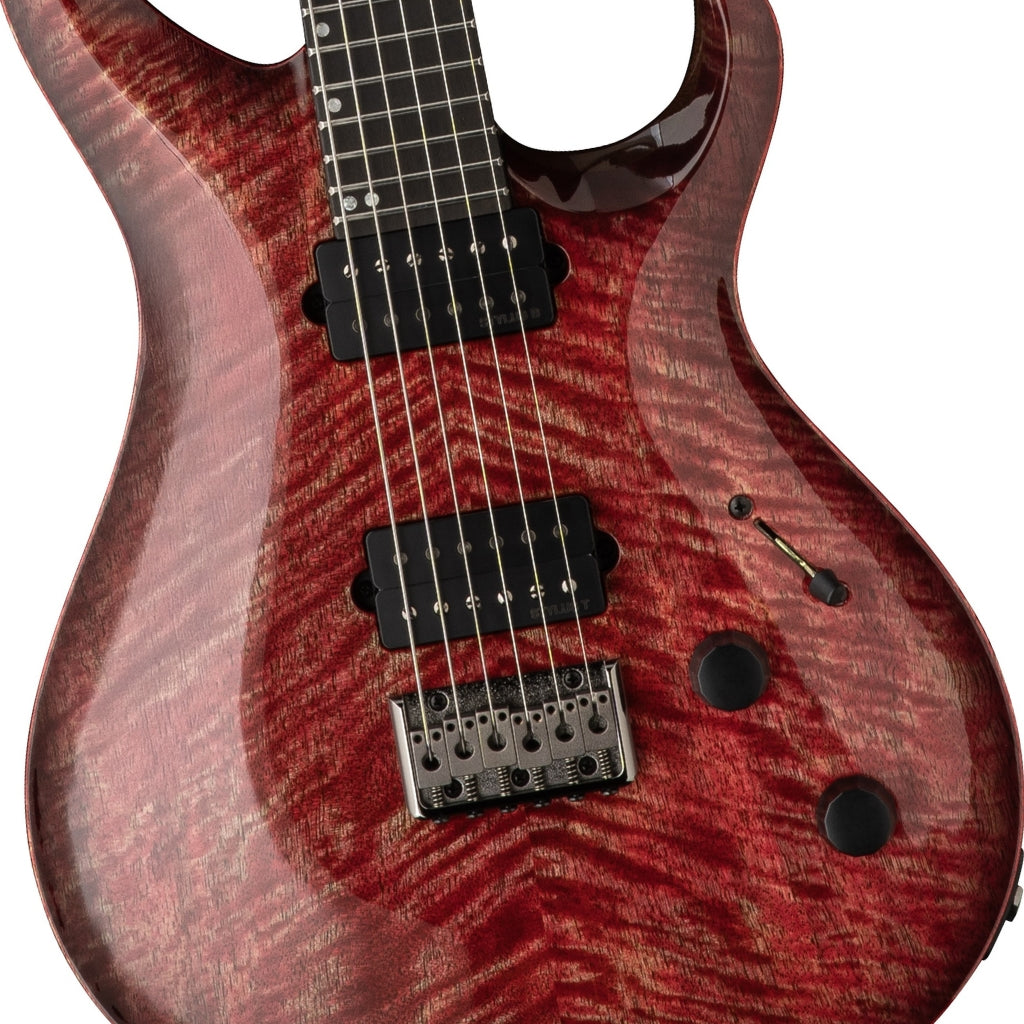 PRS Tekton Hardtail Electric Guitar - Fuchsia Aura with Black Satin Neck