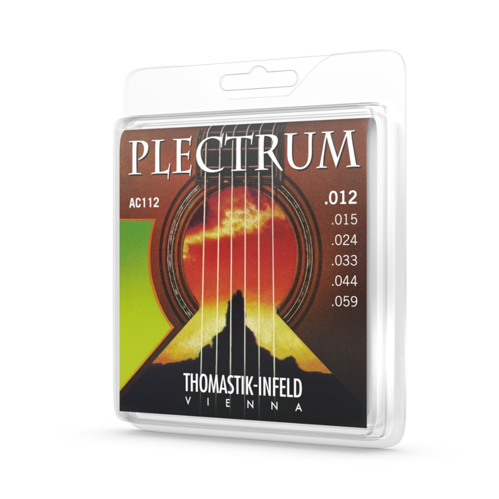 Thomastik AC112 Plectrum Bronze Acoustic Guitar Strings 12/59