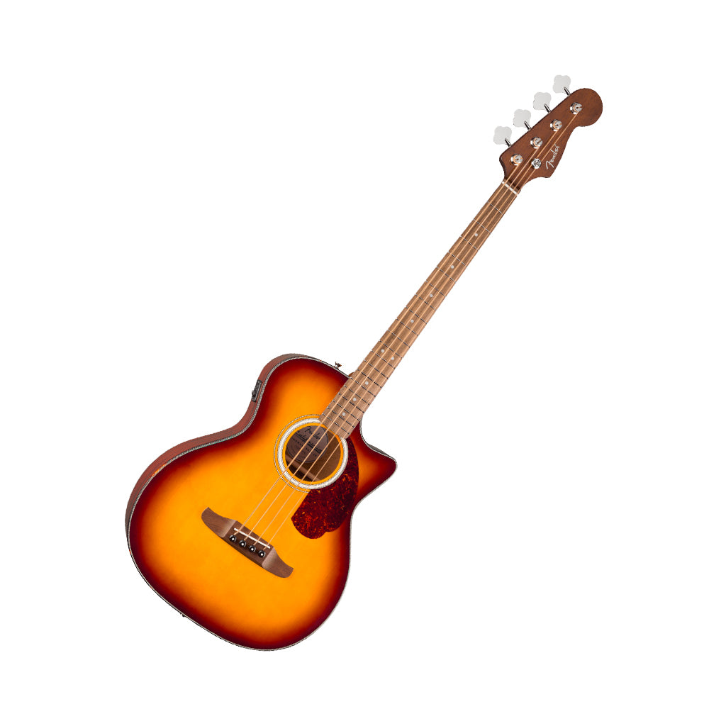 Fender California Deluxe Kingman CE Acoustic-Electric Bass - Honey Sunburst