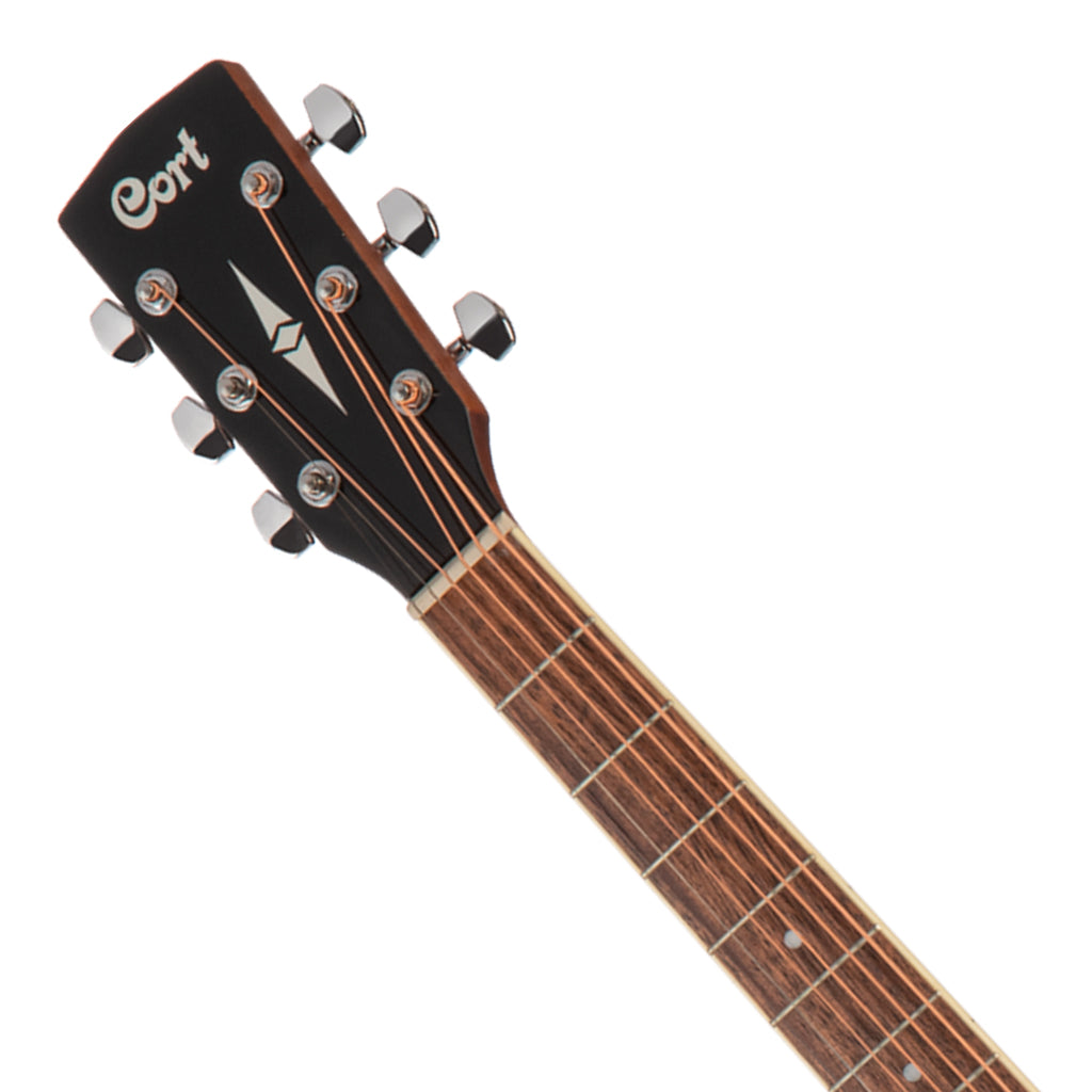 Cort AD880CE Left Handed NS Dreadnought Cutaway with Pickups Natural Satin