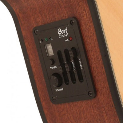 Cort CEC1 OP Slim Body Cutaway with Pickup Classic Guitar