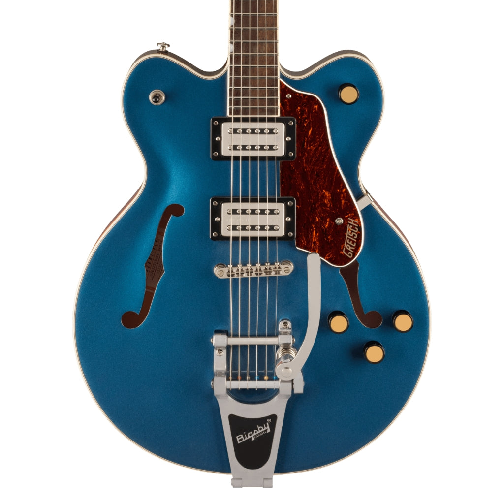 Gretsch - G2622T Streamliner Center Block Double-Cut with Bigsby Electric Guitar - Dark Denim, Laurel Fingerboard
