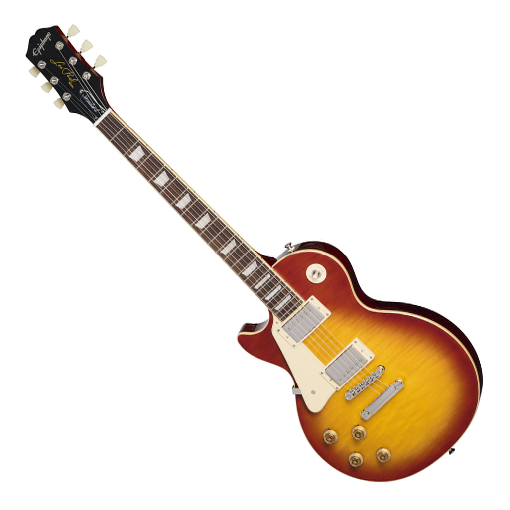 Epiphone Les Paul Standard 50s Figured Top Left Handed Washed Cherry Sunburst
