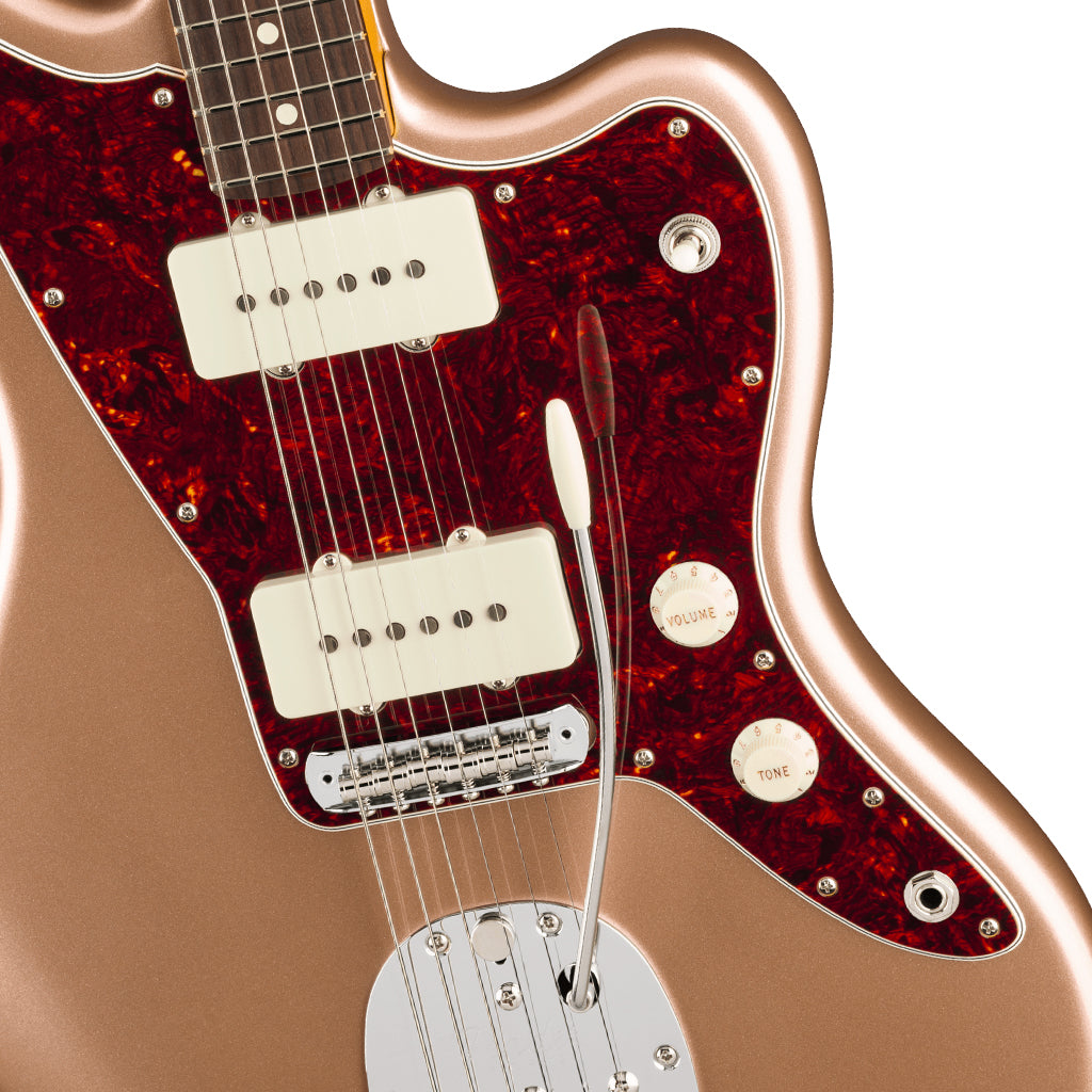 Fender American Professional Classic Jazzmaster Rosewood Fingerboard - Faded Firemist Gold