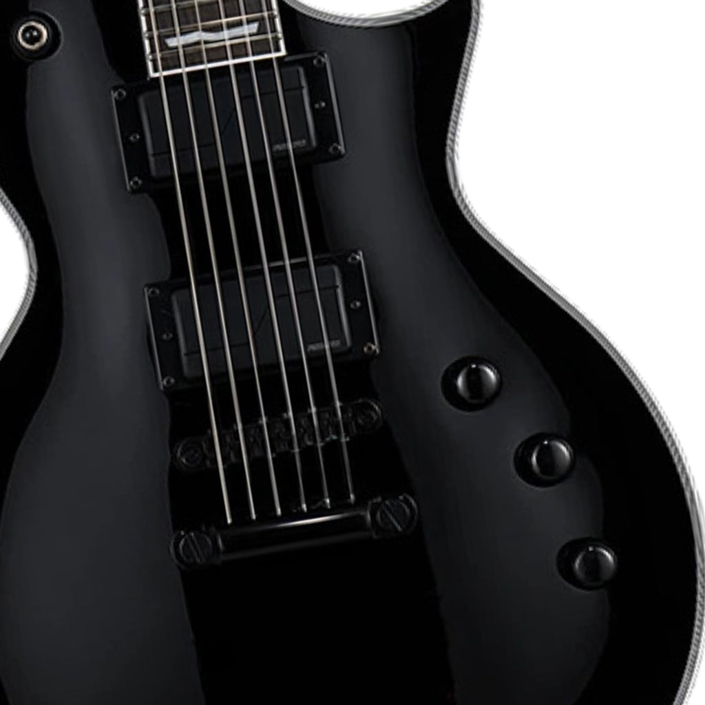 ESP LTD EC1000S Fishman Fluence Pickups Black Hardware Black