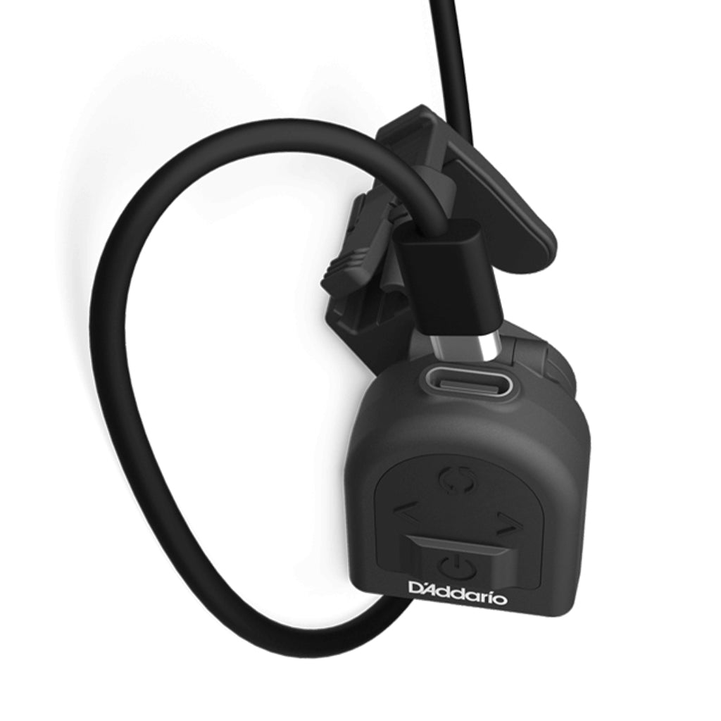 D'Addario Rechargeable Micro Headstock Tuner