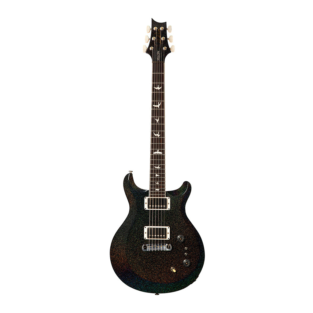 PRS S2 Mira 594 Electric Guitar - Black Rainbow Holoflake