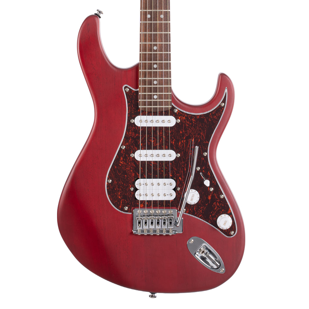 Cort G110 Electric Guitar Open Pore Black Cherry