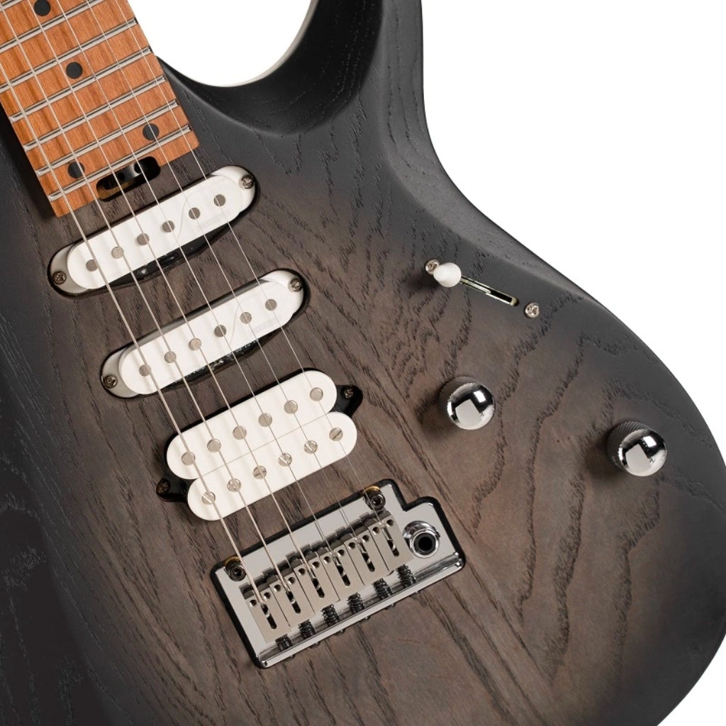 Cort - X700 Triality - Open Pore Black Burst with Bag
