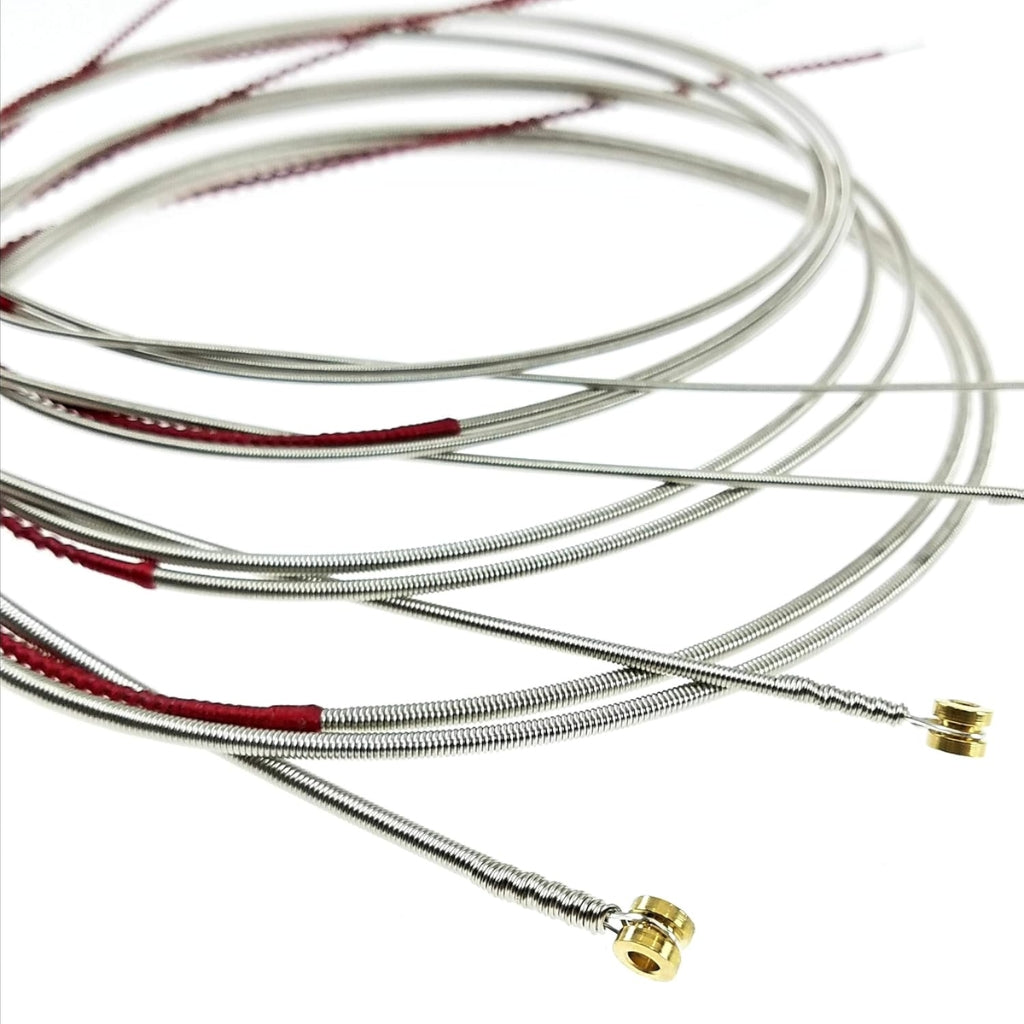 GHS - M3045F Flea Signature Bass Boomers Roundwound Electric Bass Strings - Medium .045-.105 Long Scale