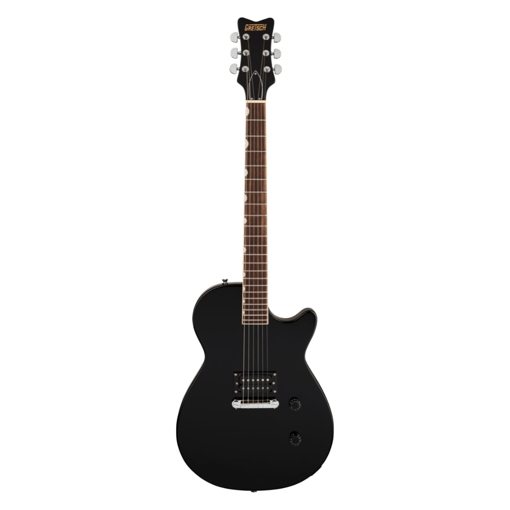 Gretsch - Streamliner Jet Club 1 Pickup Electric Guitar - Jet Black, Laurel Fingerboard