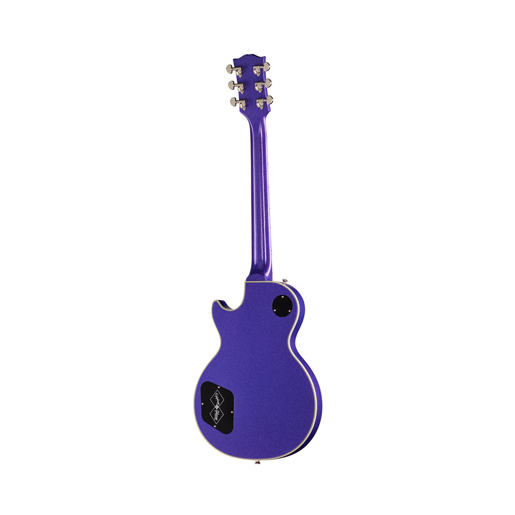 Epiphone Inspired by Gibson Custom Les Paul Custom Electric Guitar - Amethyst Sparkle