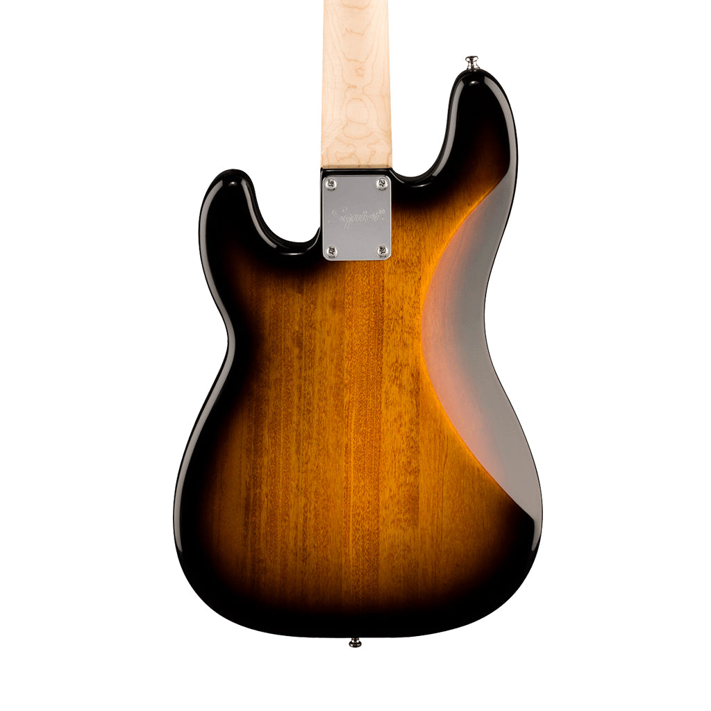 Fender Mini Precision Bass Laurel Fingerboard w/White Pickguard - 2-Color Sunburst