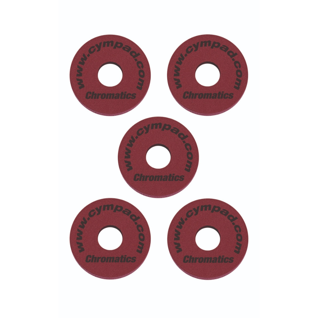 Cympad - Chromatics Coloured Cymbal Washers - Crimson