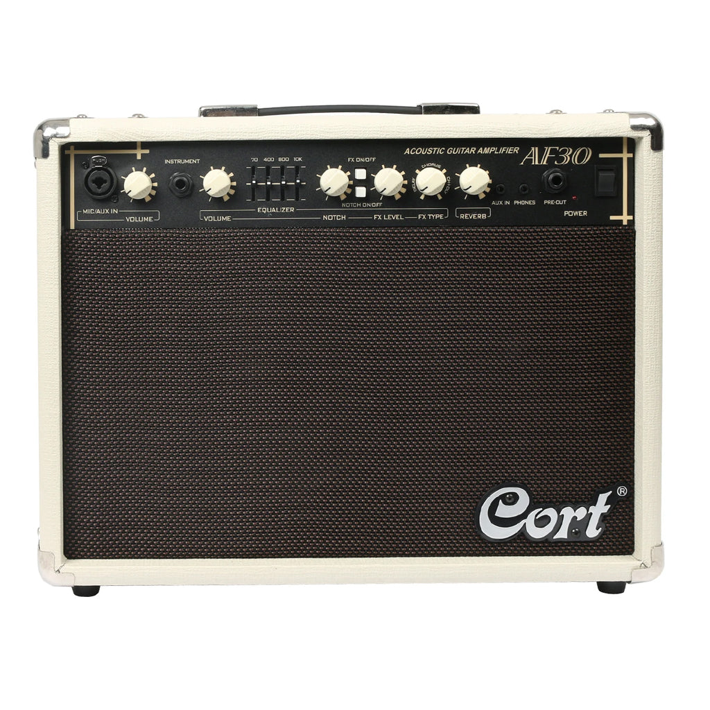 Cort AF30 30 Watt Acoustic Guitar Amp Ivory