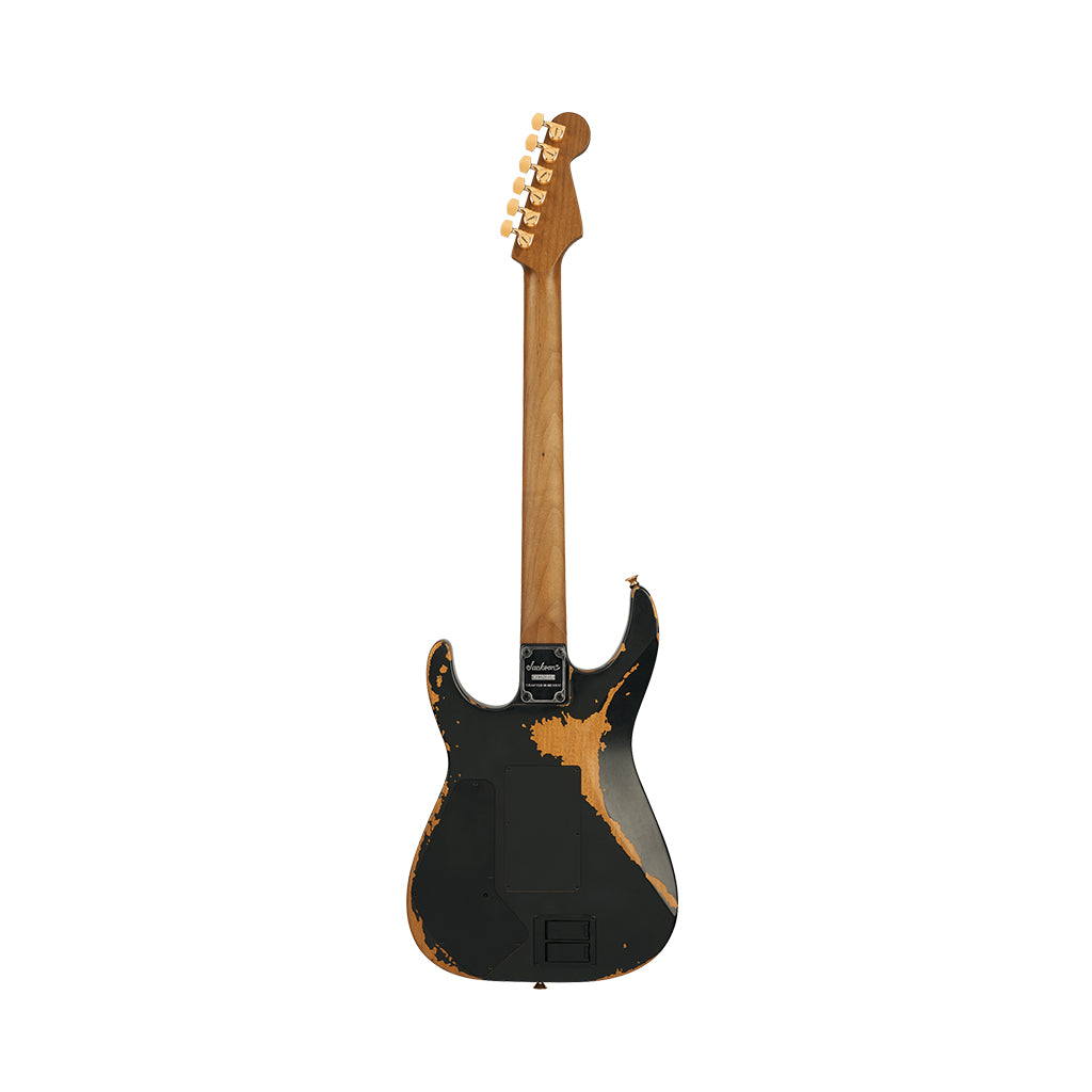 Jackson Pro Series Signature Phil Collen PC1-E Electric Guitar - Worn Black
