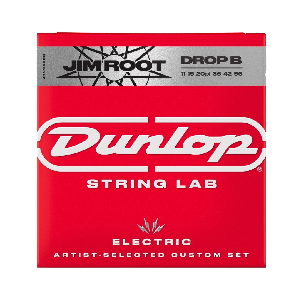 Jim Dunlop Jim Root String Lab Drop B Electric Guitar Strings - Medium Extra Heavy