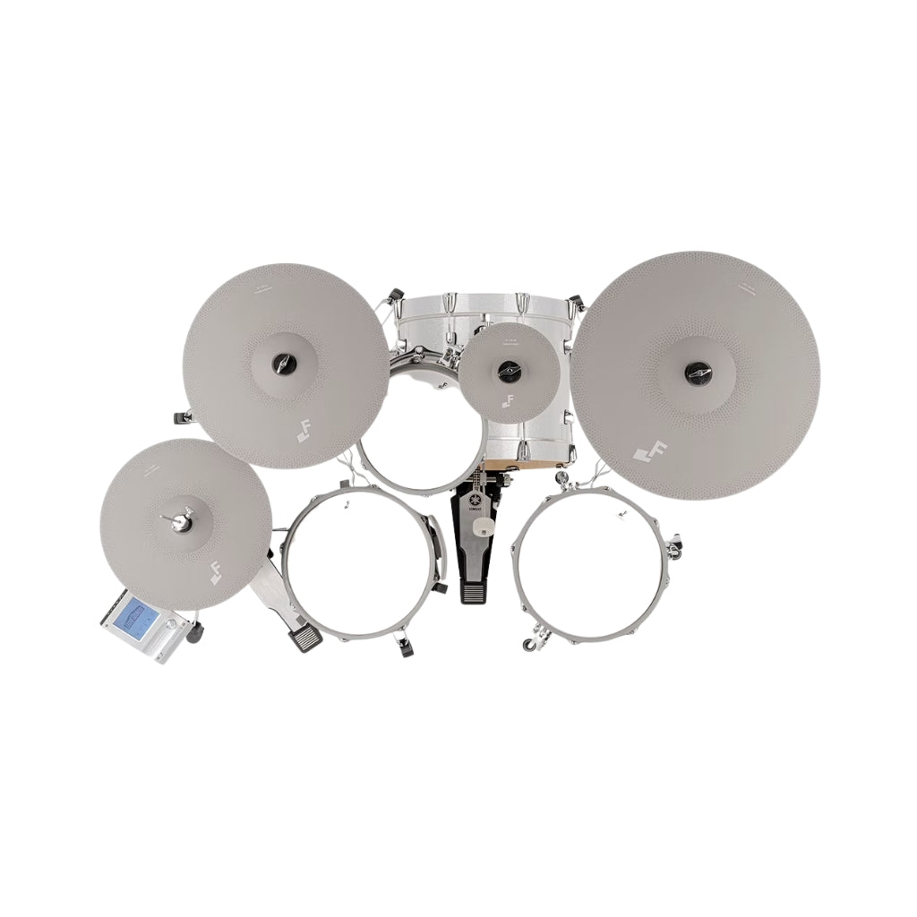 EFNOTE - EST-5 Electronic Drum Kit - White Sparkle