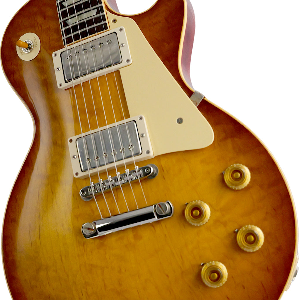 Gibson 1959 Les Paul Standard VOS Electric Guitar - Golden Poppy Burst