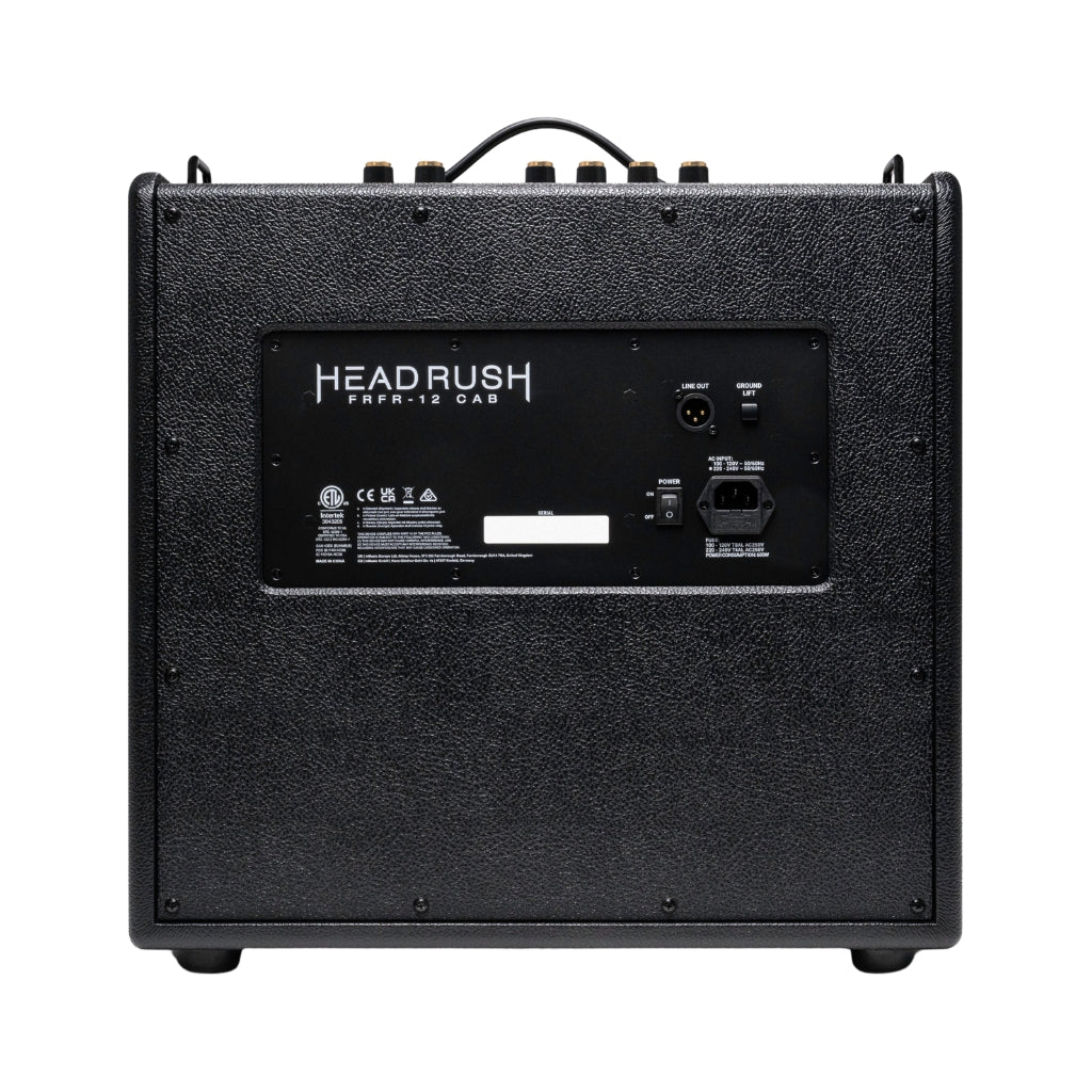 HeadRush FRFR-12 Guitar/Bass Amplifier Cabinet w/Bluetooth back