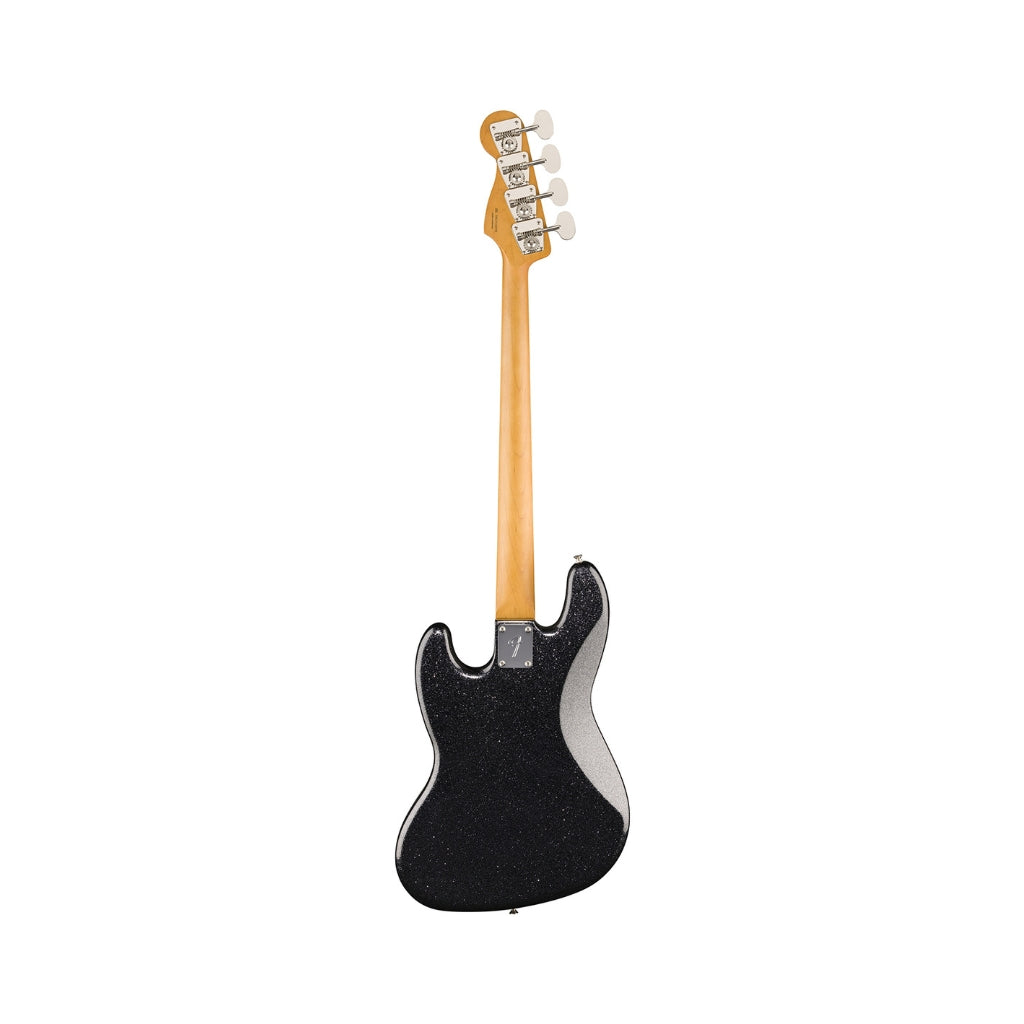 Fender Limited Edition Foil Jazz Bass Ebony Fingerboard - Black Sparkle