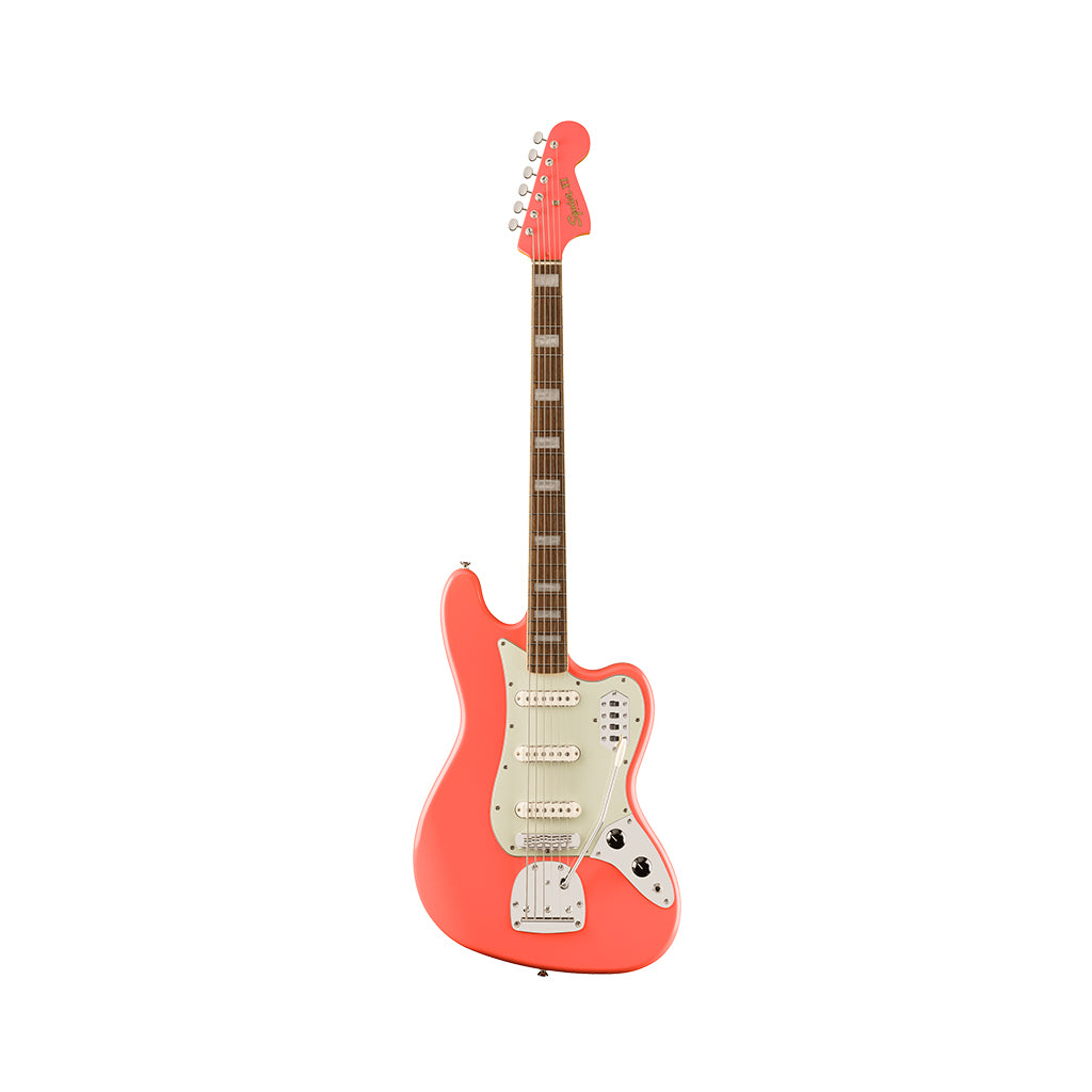 Squier Classic Vibe Limited Edition 6-String Bass VI w/Mint Pickguard - Tahitian Coral