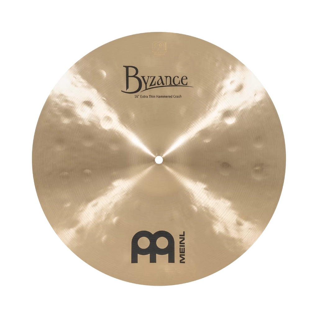 Meinl Cymbals - Byzance Traditional Extra Thin Hammered Crash Cymbal - 16 inches