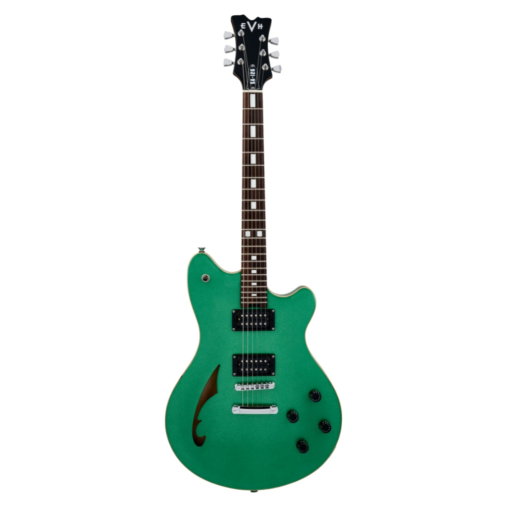 EVH - SA-126 Standard Semi-Hollowbody Electric Guitar - Pelham Green