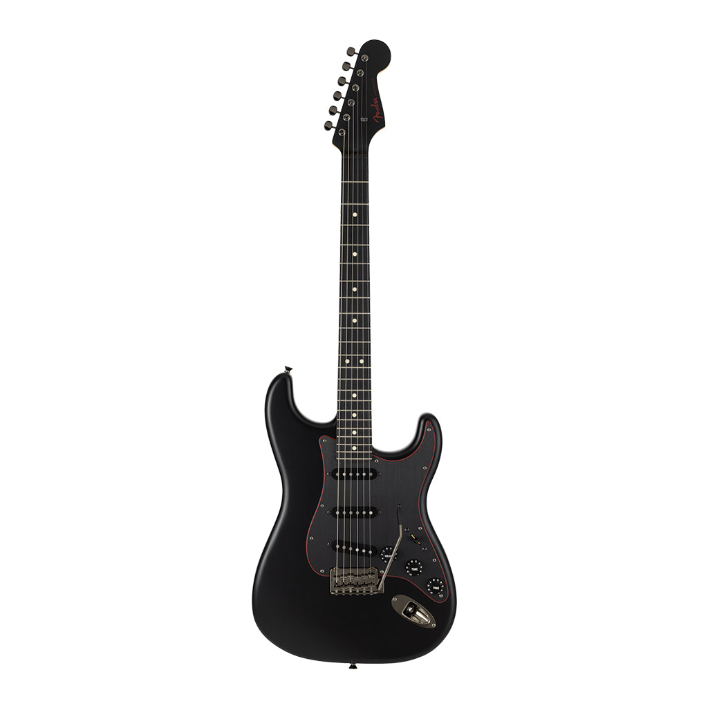 Fender Made in Japan Limited Hybrid II Stratocaster Noir Rosewood Fingerboard - Black