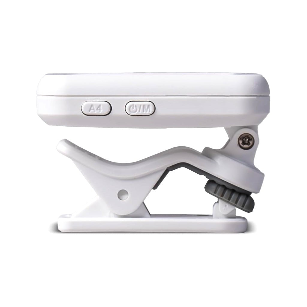Carry-On RCT-1WH USB Rechargeable Clip-On Tuner - White Guitar Tuners Sky Music