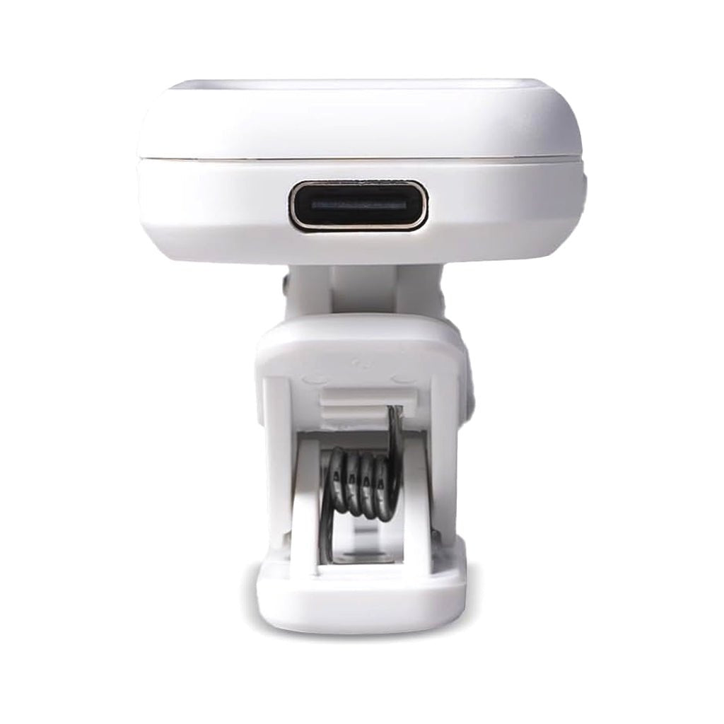 Carry-On RCT-1WH USB Rechargeable Clip-On Tuner - White Guitar Tuners Sky Music