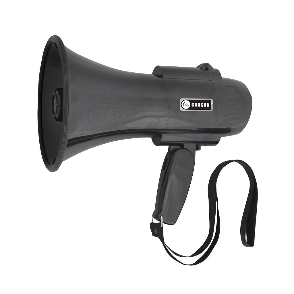 Carson GTC504R 15W Hand Held Megaphone w/Record Function PA Systems &amp; Speakers Sky Music
