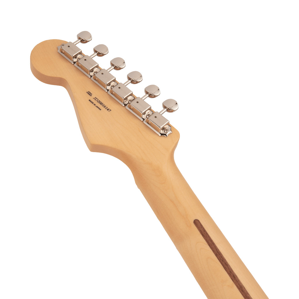 Fender Made in Japan Hybrid II Stratocaster Electric Guitar - Arctic White headstock back