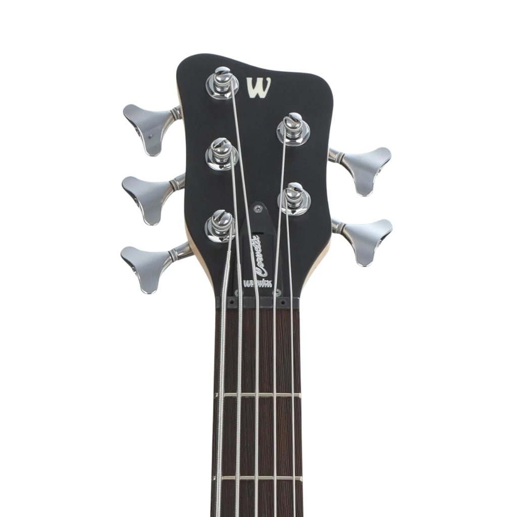 Warwick - RockBass Corvette Basic 5-string Bass Guitar - Natural Transparent Satin