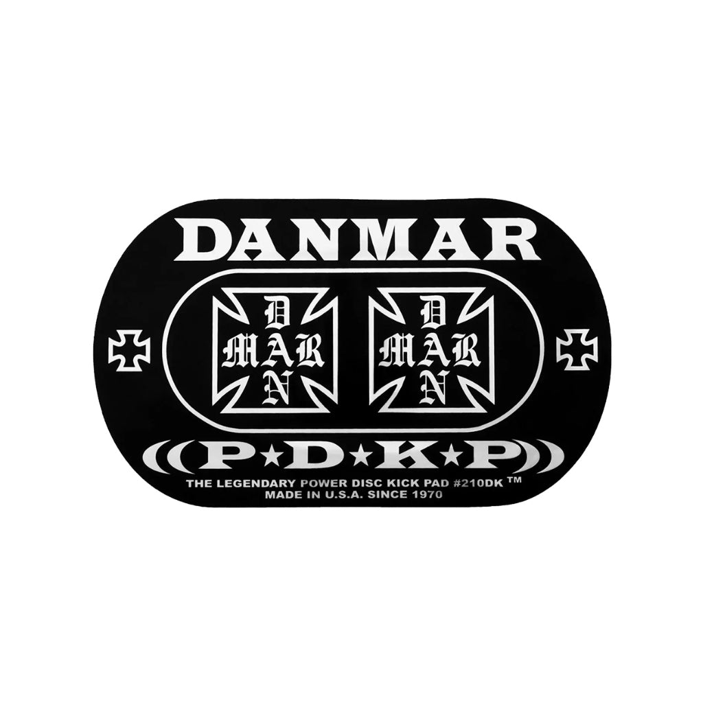 Danmar - Double Power Disk Kick Pad - Iron Cross