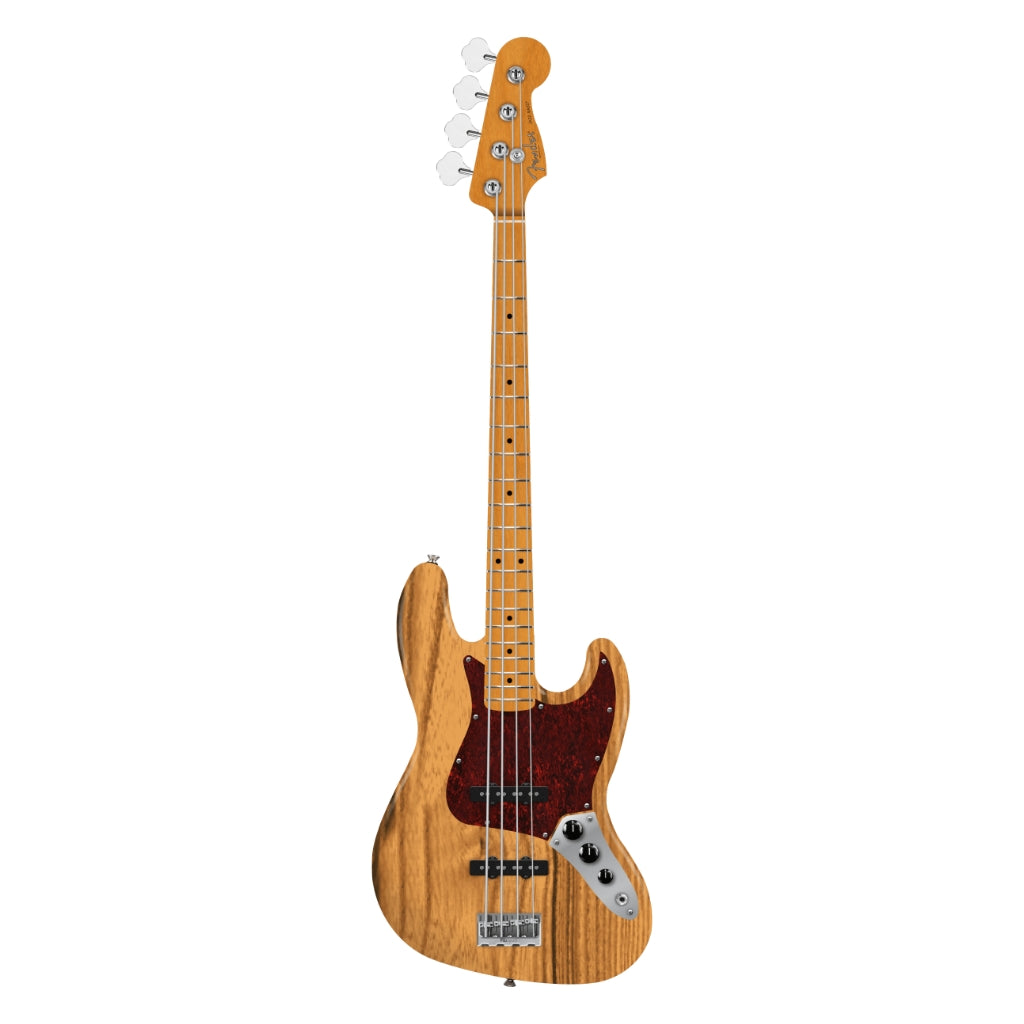 Fender American Professional Jazz Bass Guitar - Natural, Maple Fingerboard