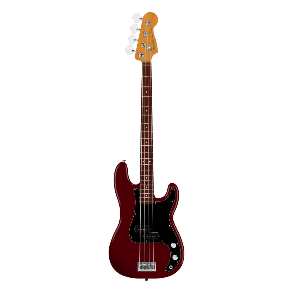 Fender American Professional Precision Bass Guitar - Oxblood, Rosewood Fingerboard