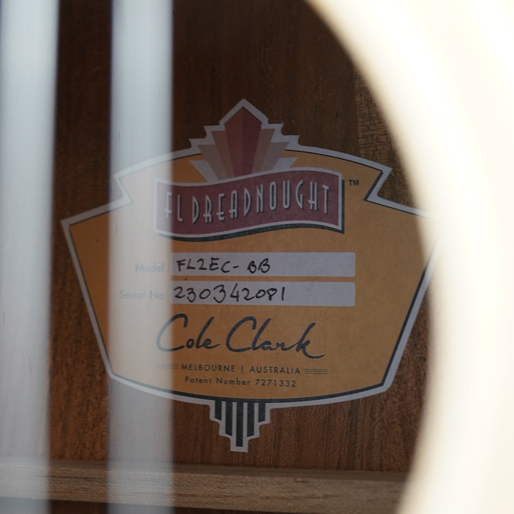 Cole Clark FL2EC - Bunya Top - Blackwood B&S