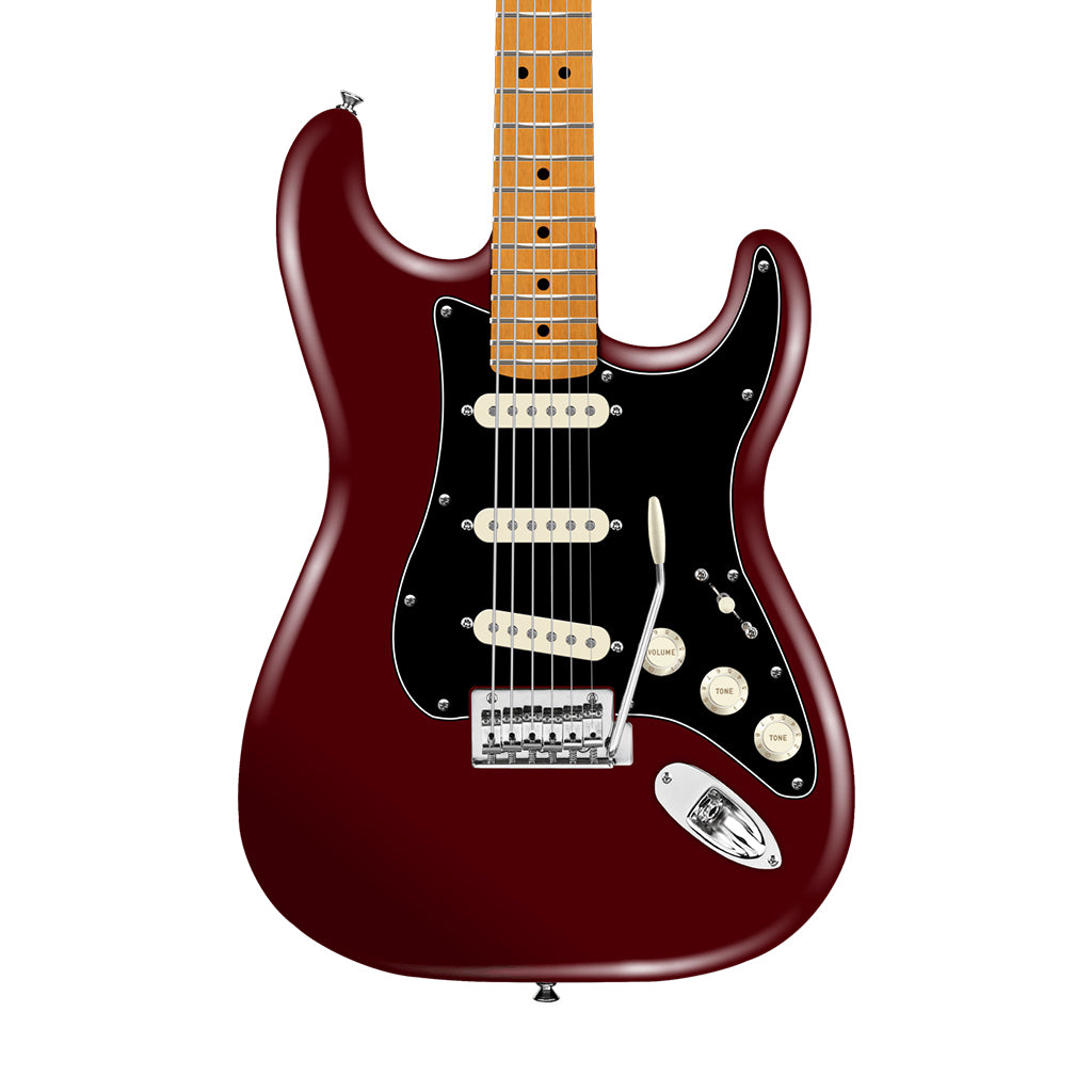 Fender American Professional Stratocaster Maple Electric Guitar - Oxblood