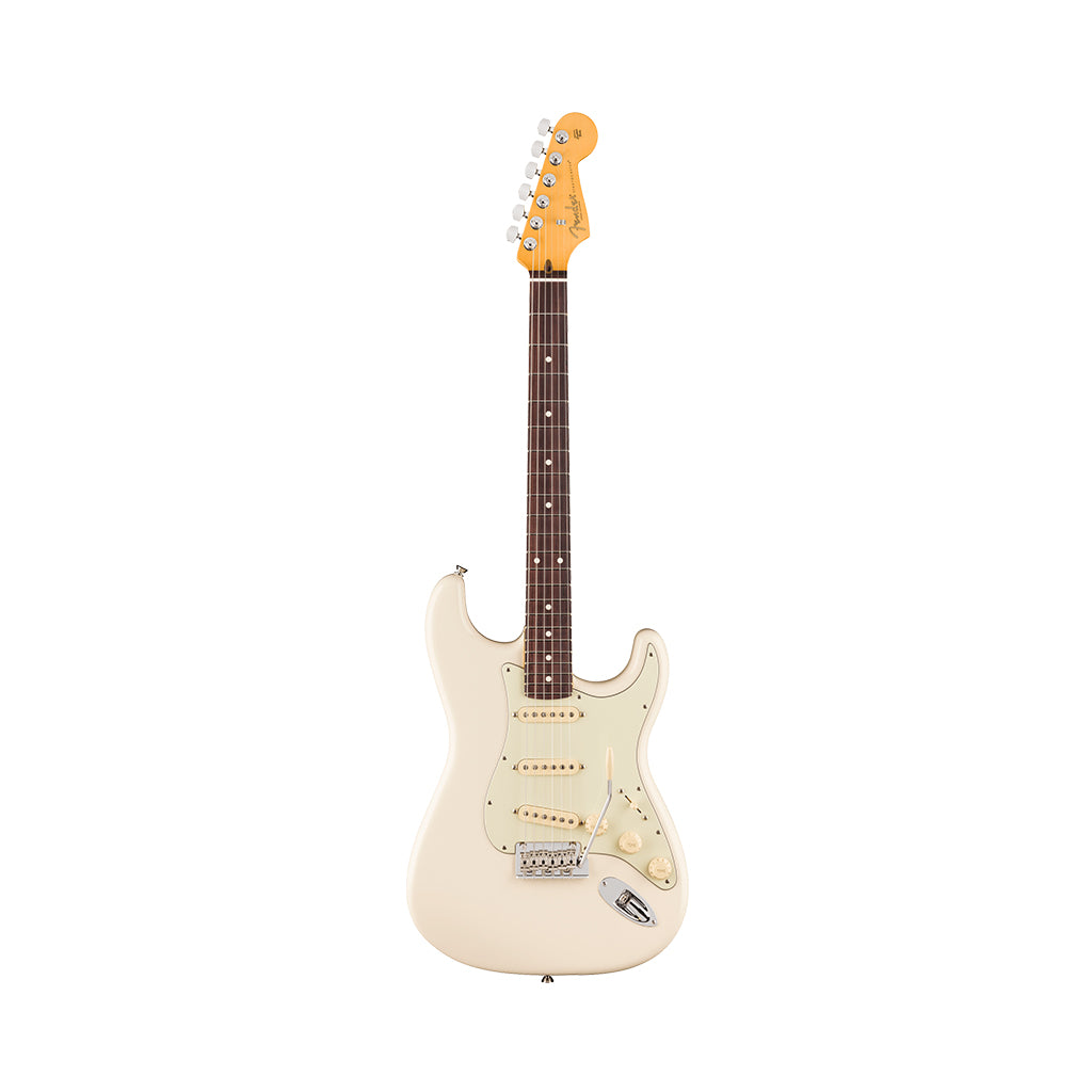 Fender American Professional Stratocaster Rosewood Electric Guitar - Olympic White