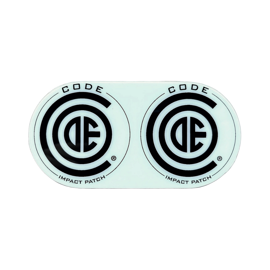 Code Drum Heads - Double Impact Patch - 14mil