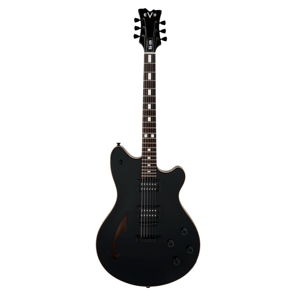 EVH - SA-126 Standard Semi-Hollowbody Electric Guitar - Piano Black