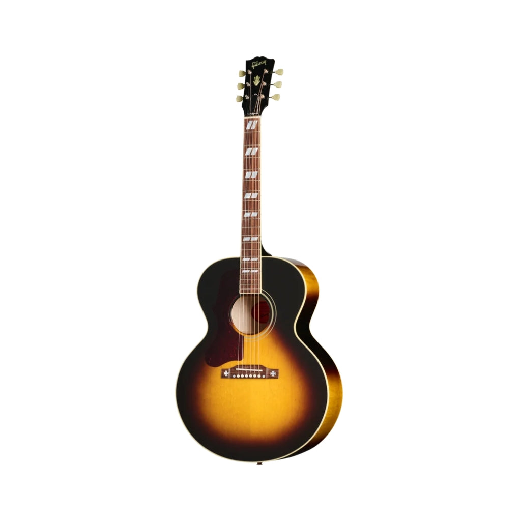 Gibson J185 Original Left Handed Acoustic-Electric Guitar - Vintage Sunburst