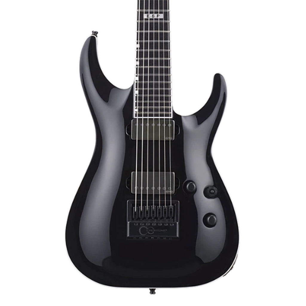 ESP E-II Horizon Evertune 7-String Electric Guitar - Black - Sky Music