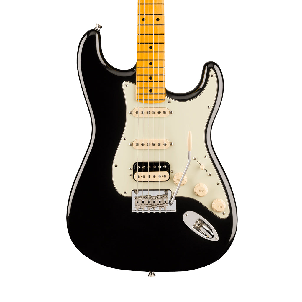 Fender American Professional Stratocaster HSS Maple Electric Guitar - Black