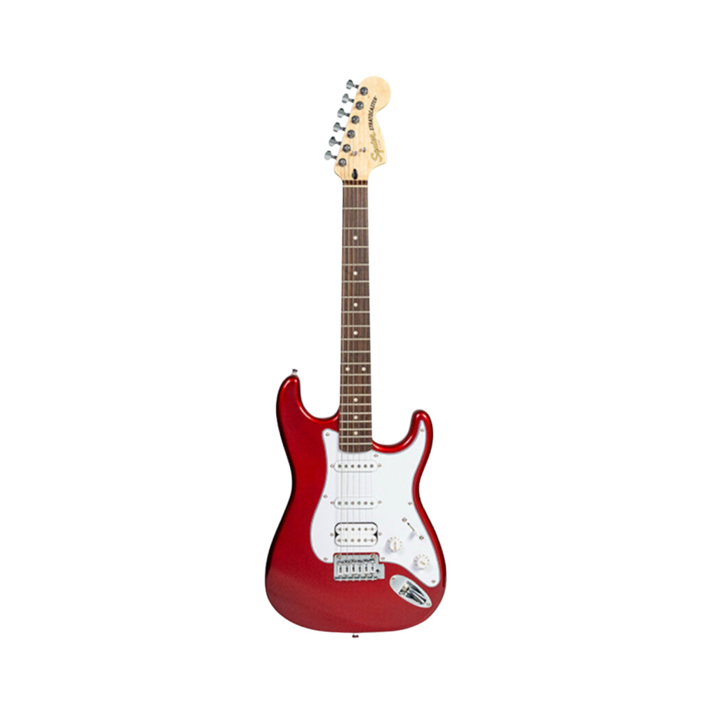 Squier FSR Affinity Stratocaster Junior HSS Laurel Fingerboard - Candy Apple Red