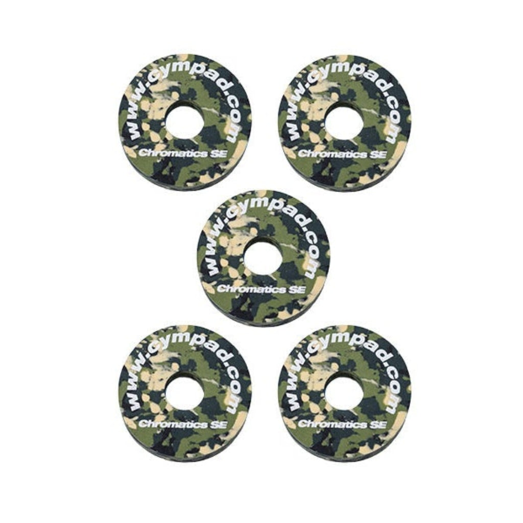 Cympad - Chromatics Coloured Cymbal Washers 5Pk SE - Camouflage