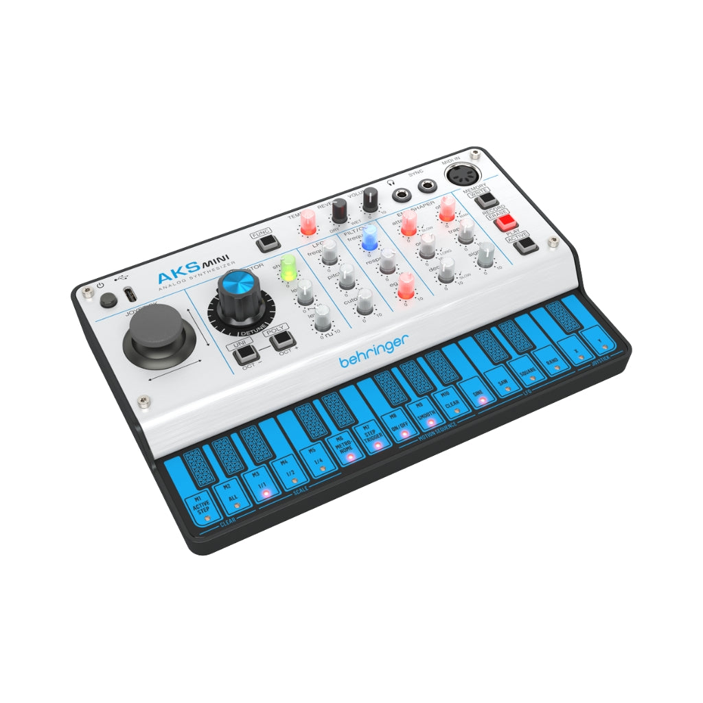 Behringer AKS Mini Analog Polyphonic Synthesizer left side